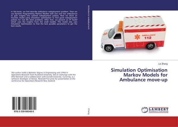 Produktbild: Simulation Optimisation Markov Models for Ambulance move-up