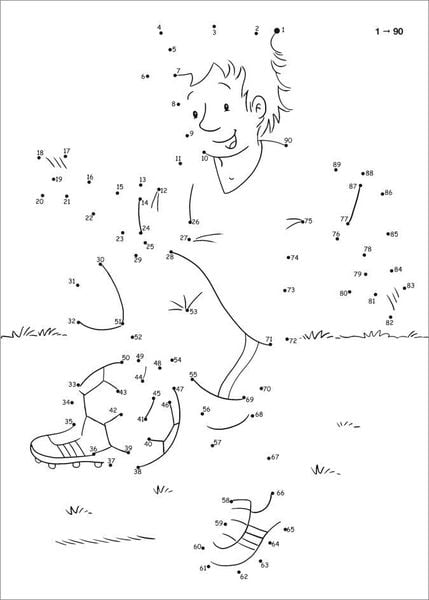 Produktbild: Von Punkt zu Punkt Fu&szlig;ball