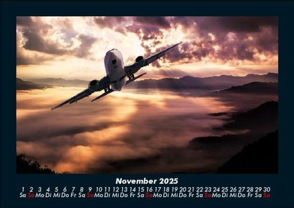Produktbild: Flugzeuge 2025 Fotokalender DIN A5
