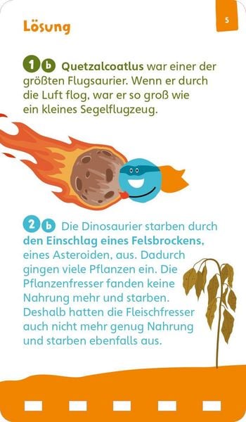 Produktbild: WAS IST WAS Kids Quiz + Spiel Dinos