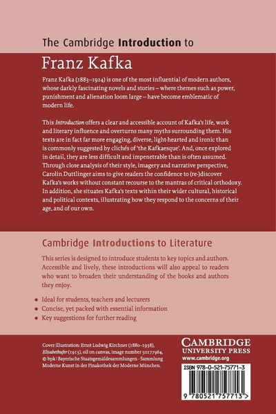 Produktbild: The Cambridge Introduction to Franz Kafka