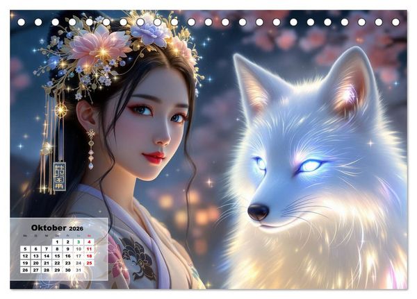 Produktbild: Wilde Seelen (Tischkalender 2026 DIN A5 quer), CALVENDO Monatskalender