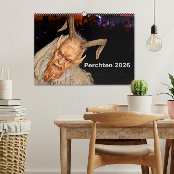 Produktbild: Perchten 2026 (Wandkalender 2026 DIN A3 quer), CALVENDO Monatskalender