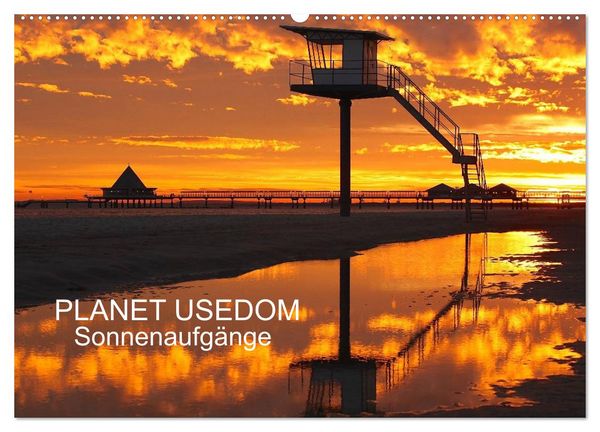 Produktbild: PLANET USEDOM Sonnenaufg&auml;nge (Wandkalender 2026 DIN A2 quer), CALVENDO Monatskalender