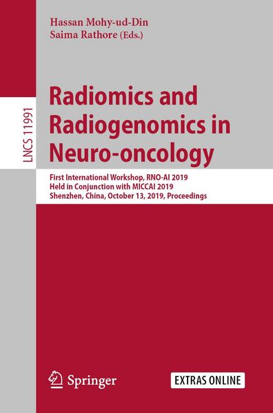 Produktbild: Radiomics and Radiogenomics in Neuro-oncology