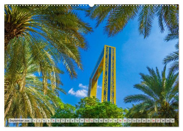 Produktbild: Dubai - Traumstadt der Scheichs (Wandkalender 2026 DIN A2 quer), CALVENDO Monatskalender