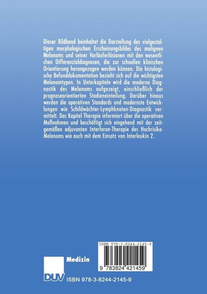 Produktbild: Bildatlas Malignes Melanom