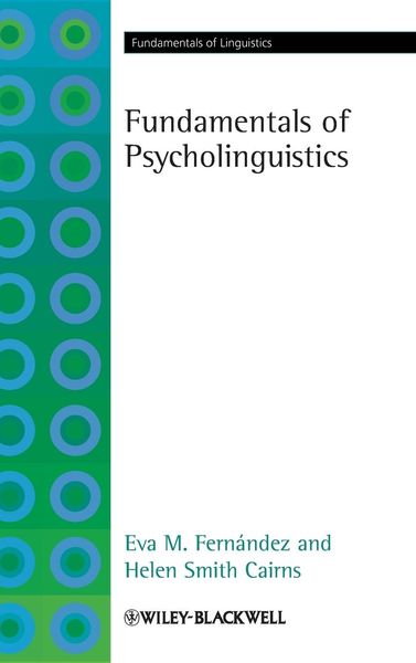 Produktbild: Fundamentals Psycholinguistics