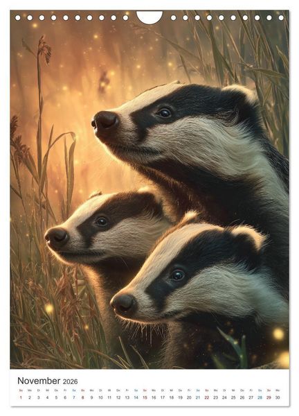 Produktbild: Wild und Wundervoll (Wandkalender 2026 DIN A4 hoch), CALVENDO Monatskalender