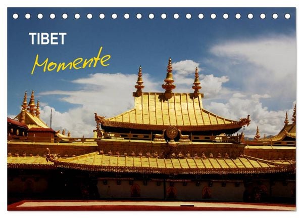 Produktbild: Tibet Momente (Tischkalender 2026 DIN A5 quer), CALVENDO Monatskalender