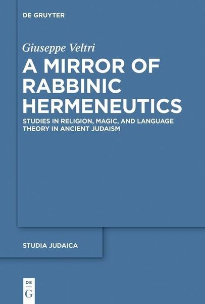 Produktbild: A Mirror of Rabbinic Hermeneutics