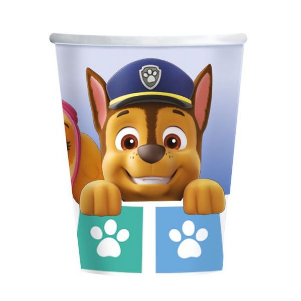 Produktbild: 8 Becher Paw Patrol 2022 Papier 250 ml