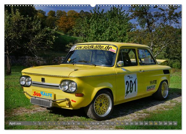 Produktbild: Ein W&auml;lderporsche - NSU Reich TT (Wandkalender 2026 DIN A2 quer), CALVENDO Monatskalender