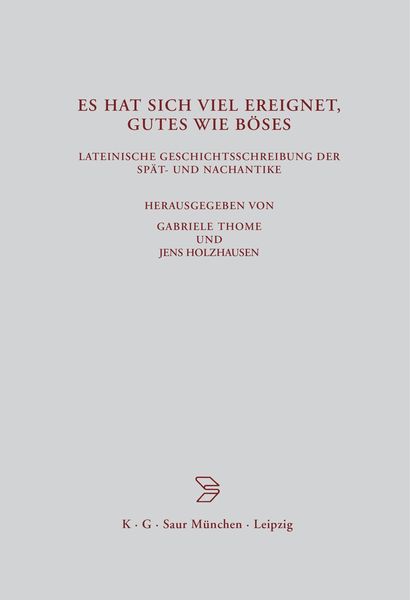 Produktbild: Es hat sich viel ereignet, Gutes wie B&ouml;ses