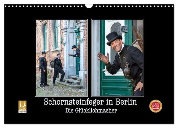 Produktbild: Schornsteinfeger in Berlin - Die Gl&uuml;cklichmacher (Wandkalender 2027 DIN A3 quer), CALVENDO Monatskalender