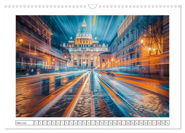 Produktbild: Ber&uuml;hmte Wahrzeichen (Wandkalender 2026 DIN A3 quer), CALVENDO Monatskalender