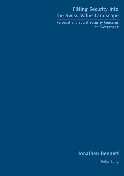 Produktbild: Fitting Security into the Swiss Value Landscape