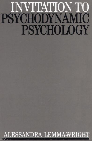 Produktbild: Invitation to Psychodynamic Psychology