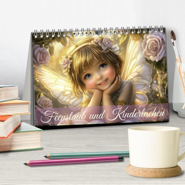 Produktbild: Feenstaub und Kinderlachen (Tischkalender 2026 DIN A5 quer), CALVENDO Monatskalender