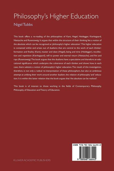 Produktbild: Philosophy's Higher Education