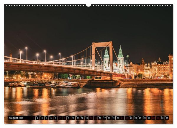 Produktbild: Glanzvolles Budapest (hochwertiger Premium Wandkalender 2027 DIN A2 quer), Kunstdruck in Hochglanz