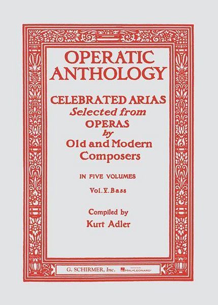 Produktbild: Operatic Anthology, Volume V