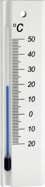Produktbild: TFA Dostmann Analoges Innenthermometer aus Buche Thermometer Wei&szlig; 12.1053.09