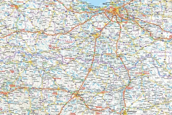 Produktbild: Reise Know-How Landkarte Baltikum | Baltic States (1:600.000): Estland, Lettland, Litauen und Region Kaliningrad
