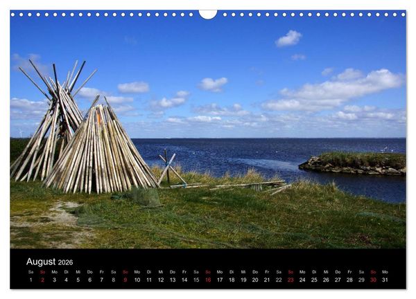 Produktbild: D&auml;nemark - Umgebung von Hvide Sande (Wandkalender 2026 DIN A3 quer), CALVENDO Monatskalender