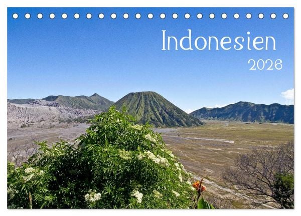Produktbild: Indonesien (Tischkalender 2026 DIN A5 quer), CALVENDO Monatskalender