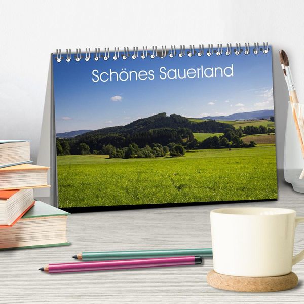 Produktbild: Sch&ouml;nes Sauerland (Tischkalender 2026 DIN A5 quer), CALVENDO Monatskalender