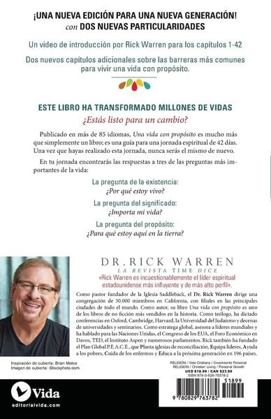 Produktbild: El Una Vida Con Prop&iquest;&iquest;sito