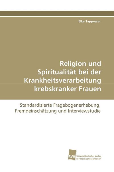 Produktbild: Religion und Spiritualit&auml;t bei der Krankheitsverarbeitung