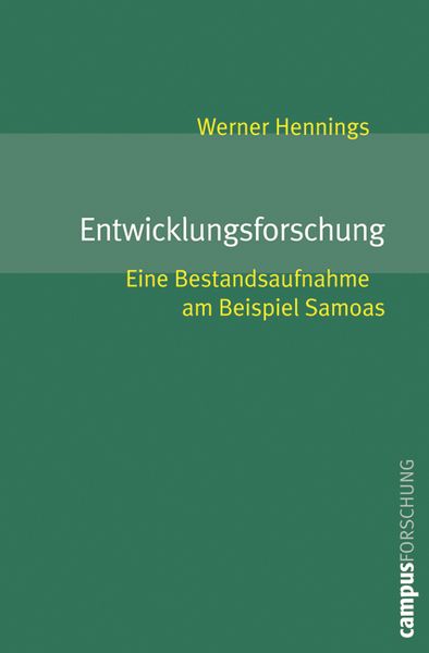 Produktbild: Entwicklungsforschung