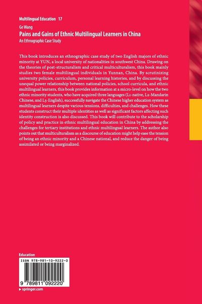 Produktbild: Pains and Gains of Ethnic Multilingual Learners in China