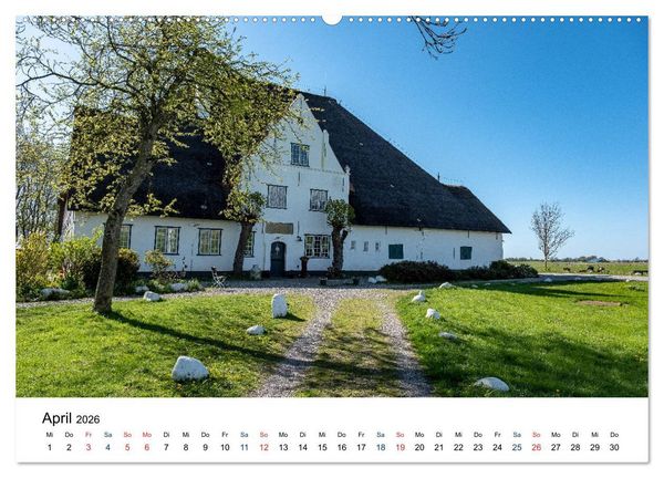 Produktbild: Unterwegs in Nordfriesland (hochwertiger Premium Wandkalender 2026 DIN A2 quer), Kunstdruck in Hochglanz
