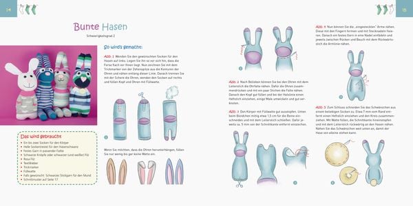 Produktbild: Niedliche Sockenfiguren