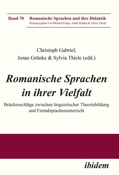Produktbild: Romanische Sprachen in ihrer Vielfalt