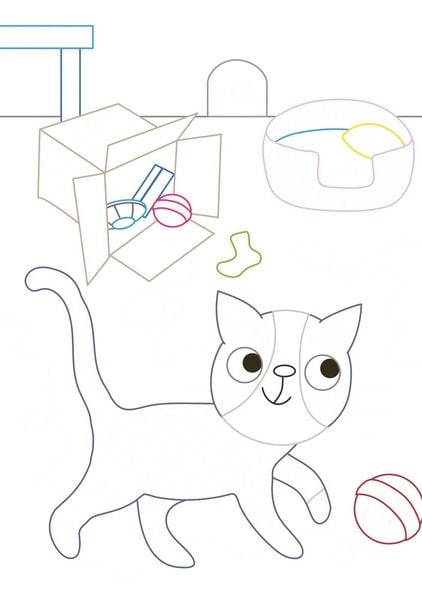 Produktbild: Ausmalbilder f&uuml;r Kita-Kinder: Mein erstes gro&szlig;es Zauber-Malbuch: Tiere