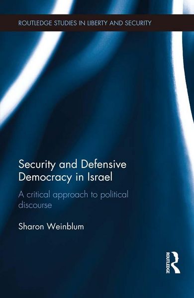 Produktbild: Security and Defensive Democracy in Israel
