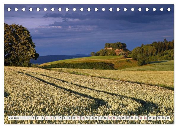 Produktbild: Hegau-Landschaften (Tischkalender 2026 DIN A5 quer), CALVENDO Monatskalender