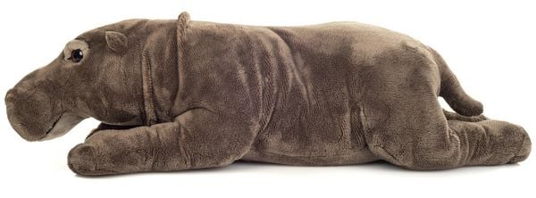 Produktbild: Teddy Hermann 90596 - Nilpferd liegend, Pl&uuml;sch, 48 cm