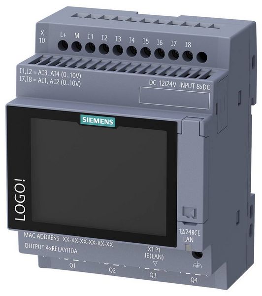 Produktbild: Siemens 6ED1052-1MD08-0BA3 SPS-Steuerungsmodul 24 V/DC, 12 V/DC