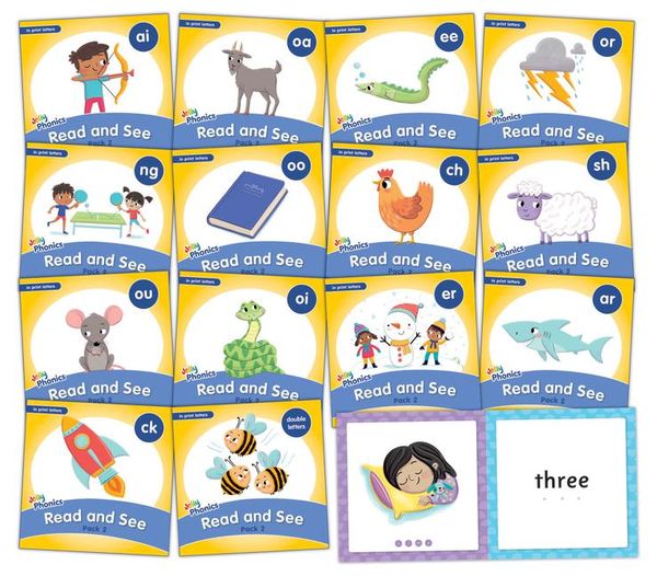 Produktbild: Jolly Phonics Read and See, Pack 2