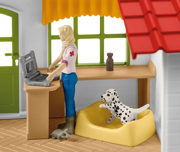 Produktbild: schleich&reg; 42502 Tierarzt Praxis