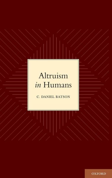 Produktbild: Altruism in Humans