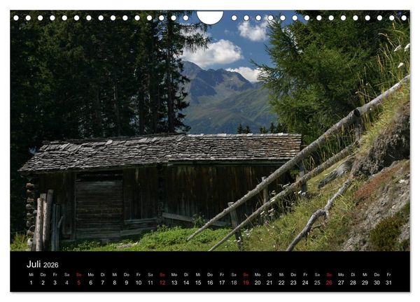 Produktbild: Osttiroler Impressionen (Wandkalender 2026 DIN A4 quer), CALVENDO Monatskalender