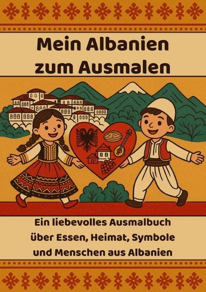 Produktbild: Mein Albanien zum Ausmalen