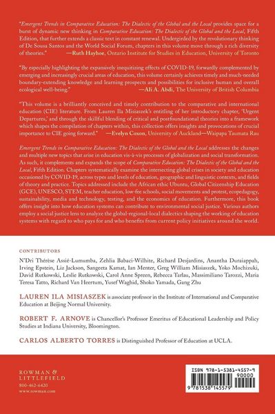 Produktbild: Emergent Trends in Comparative Education