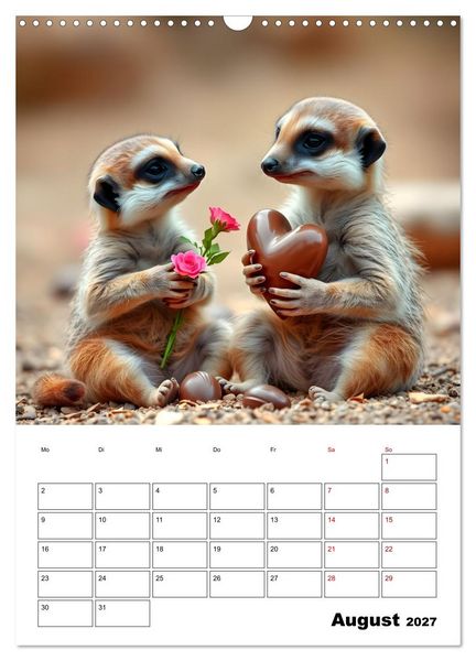 Produktbild: Die leisen Stimmen der Tiere (Wandkalender 2027 DIN A3 hoch), CALVENDO Monatskalender